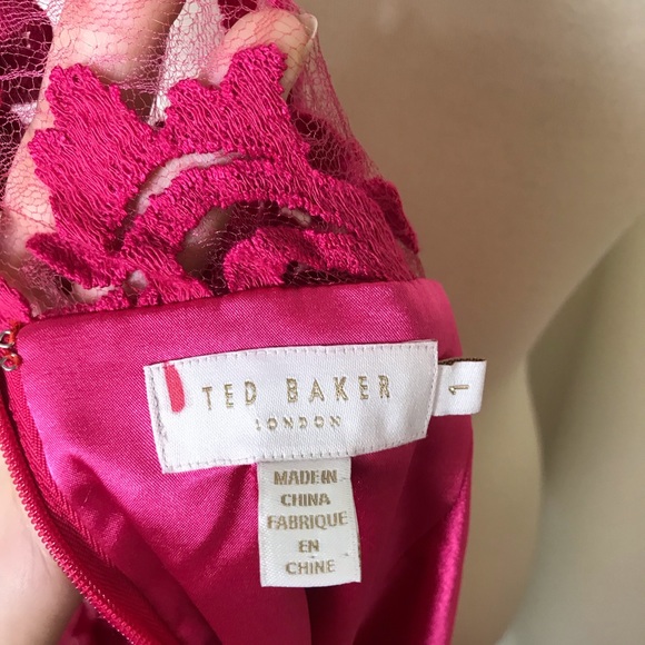 Ted Baker Caree Lace A line Dress - Picture 7 of 8